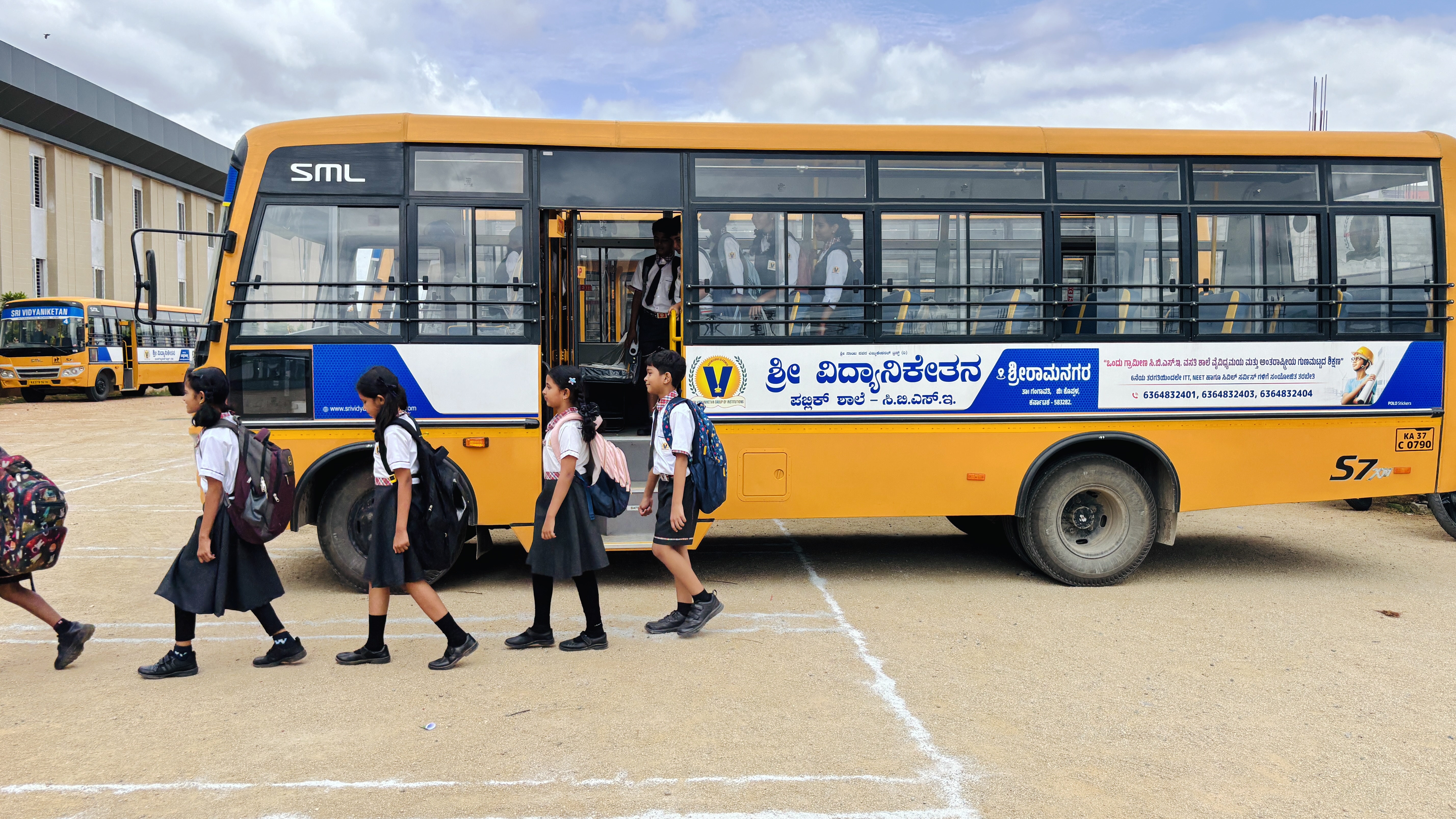 School bus and transportation