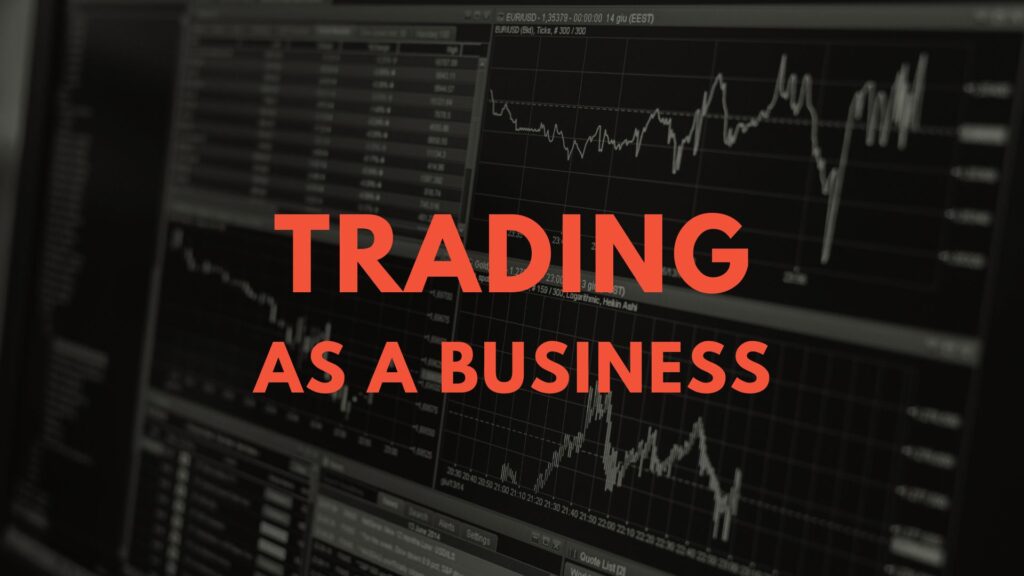 Trading as a business